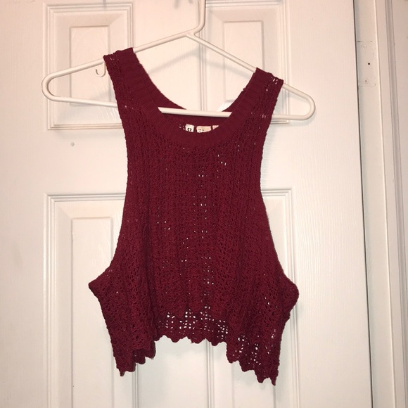 H&M Divided Crochet Crop Top - Picture 1 of 1